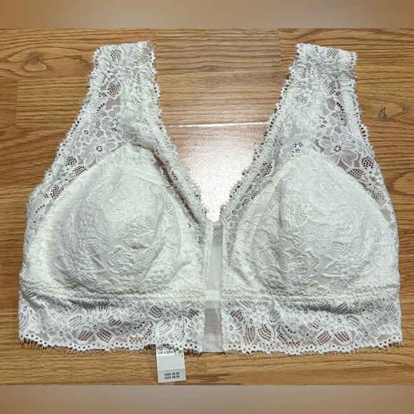aerie Other - Elegant White Lace Bralette